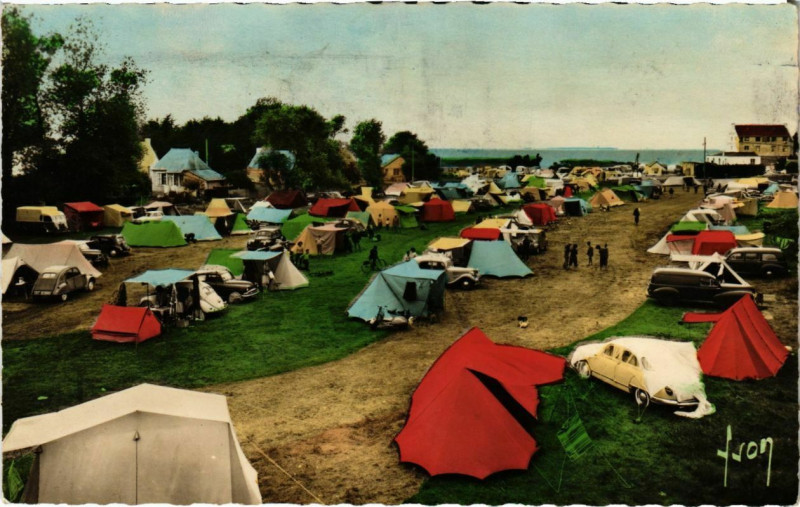 Carte postale ancienne Erquy - PLages à Erquy