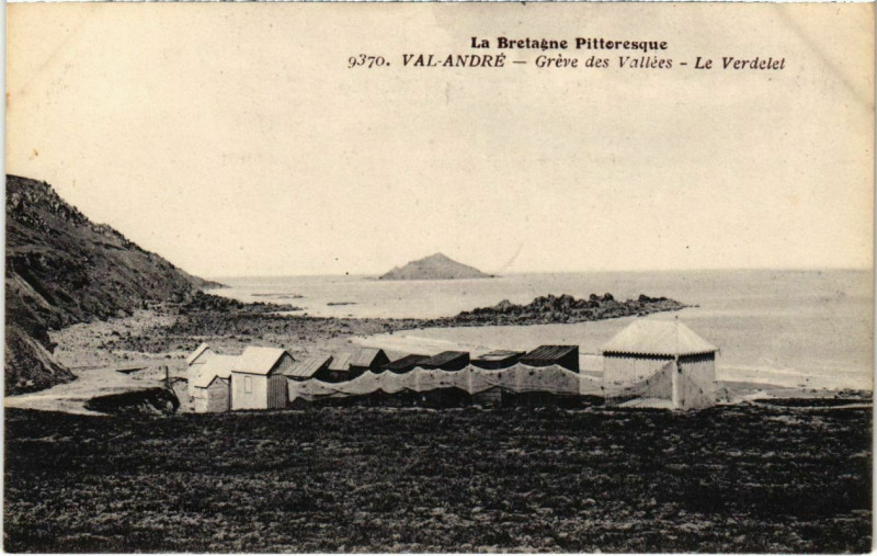 Carte postale ancienne Val-Andre - Greve des Vallées - Le Verdelet
