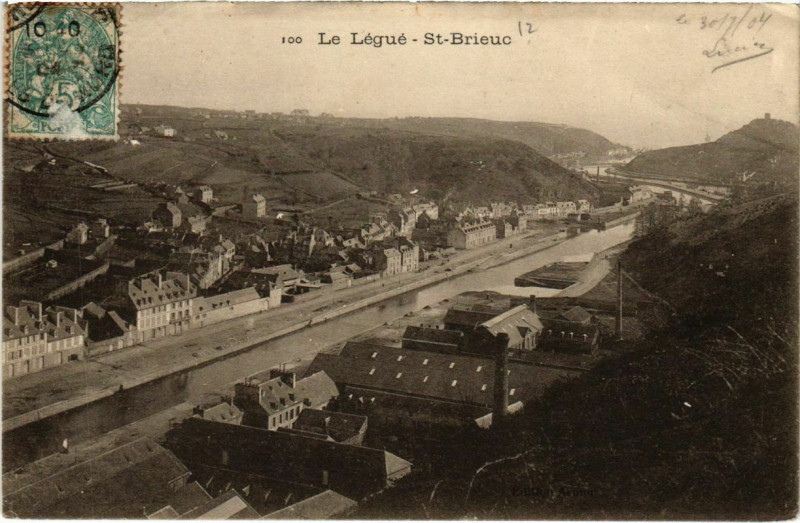 Carte postale ancienne Le Legue - Saint-Brieuc à Saint-Brieuc