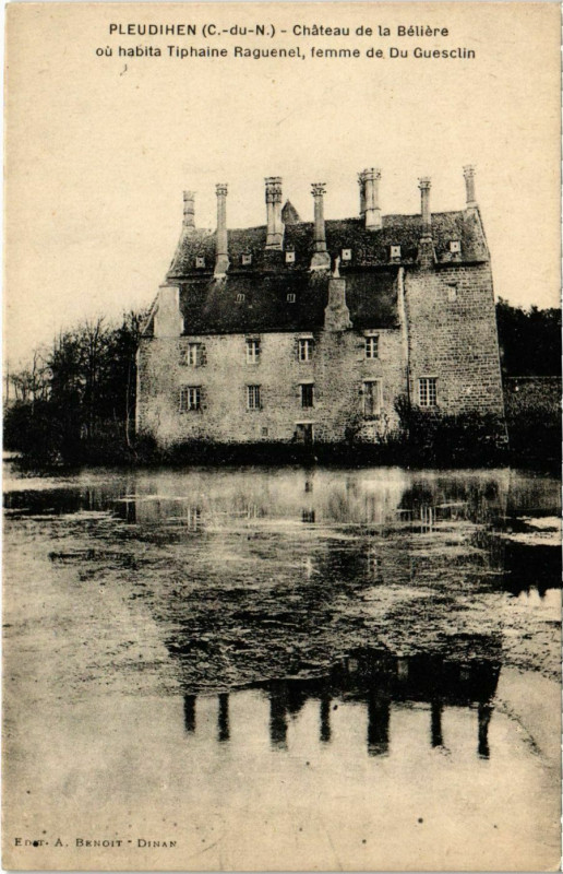 Carte postale ancienne Pleudihen - Chateau de la Beliere