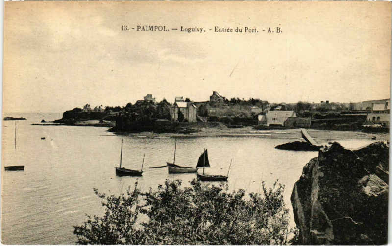 Carte postale ancienne Paimpol - Loguivy à Paimpol