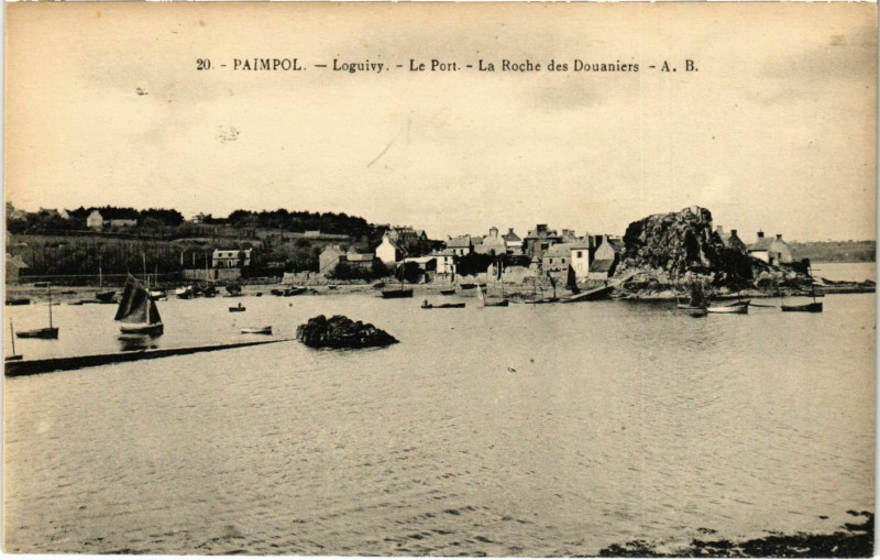 Carte postale ancienne Paimpol - Loguivy à Paimpol