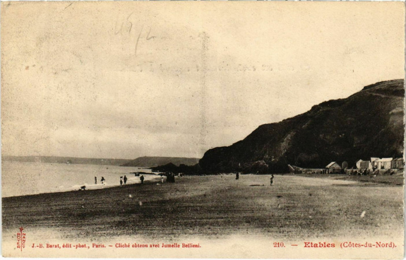 Carte postale ancienne Etables