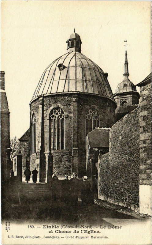 Carte postale ancienne Etable - Le Dome