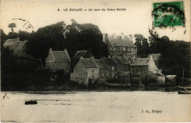 Carte postale ancienne Le Guildo - Un coin du Vieux Guildo