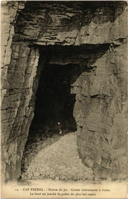 Carte postale ancienne Cap Frehel - Pointe du Jas à Fréhel