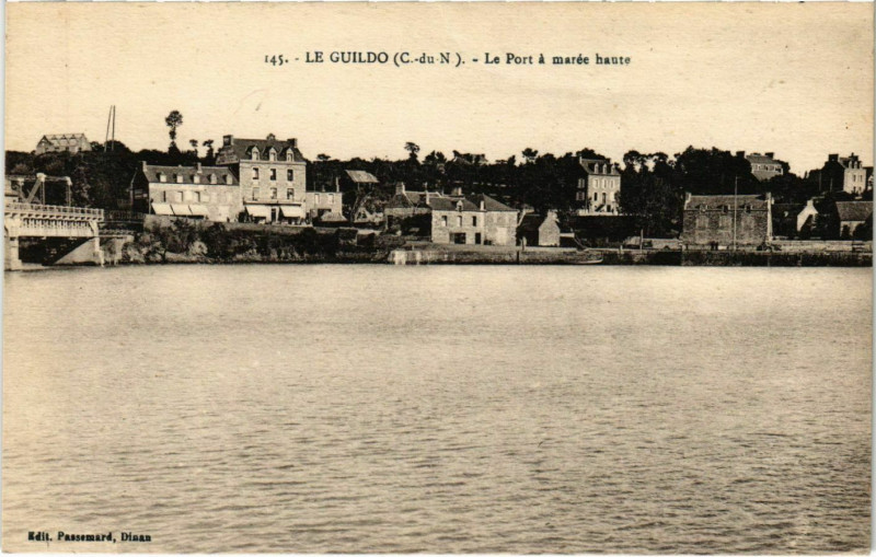 Carte postale ancienne Guingamp - Le Guildo à Guingamp