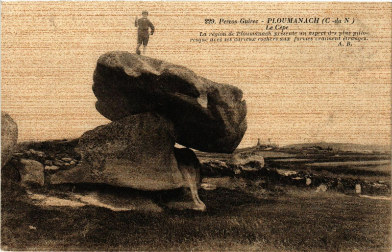 Carte postale ancienne Ploumanac'H - Perros-Guirec - Le Cepe à Perros-Guirec