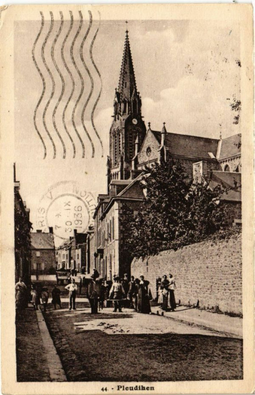 Carte postale ancienne Pleudihen
