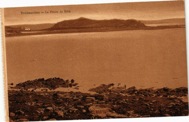 Carte postale ancienne Trebeurden - La Poine de Bihit à Trébeurden