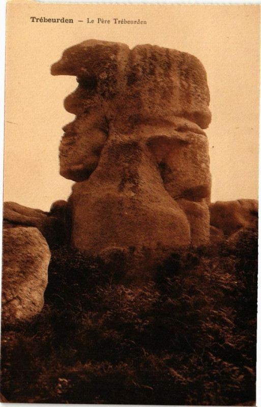 Carte postale ancienne Trebeurden - Le Pere Trebeurden à Trébeurden