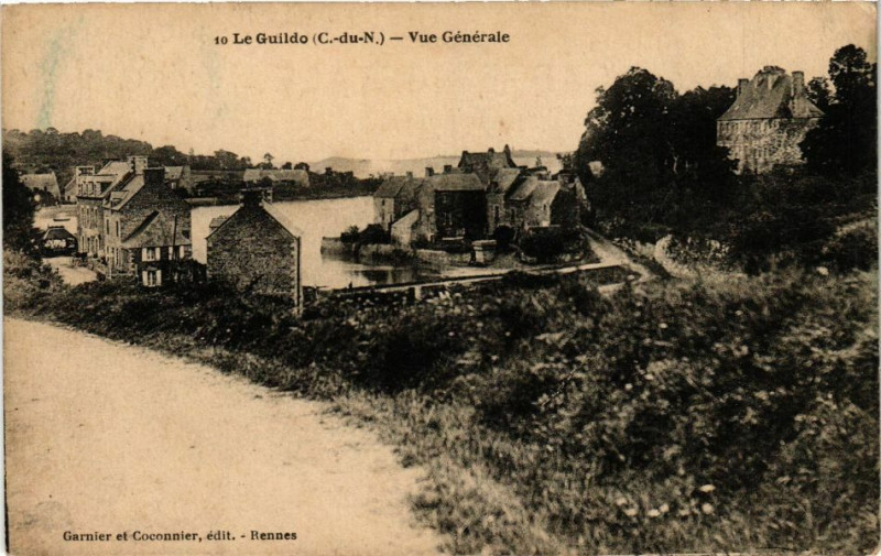 Carte postale ancienne Le Guildo - Vue Générale