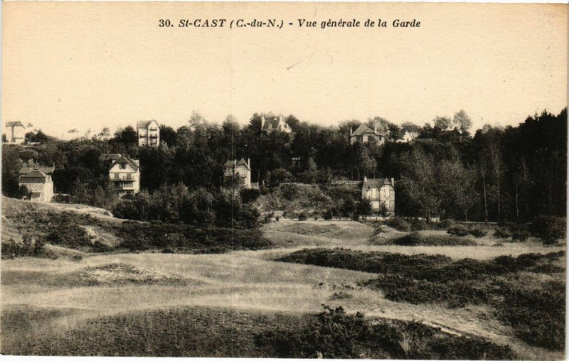 Carte postale ancienne Saint-Cast - Coin de la plage de Pen-Guen à Saint-Cast-le-Guildo