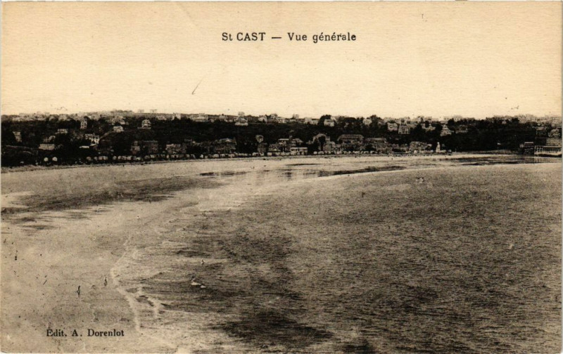 Carte postale ancienne Saint-Cast-Vue générale