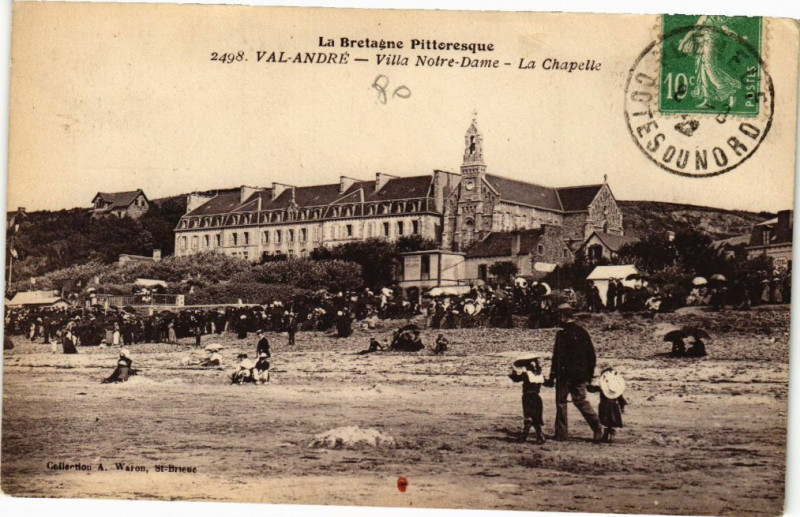 Carte postale ancienne Val-Andre-Villa Notre Dame-La Chapelle