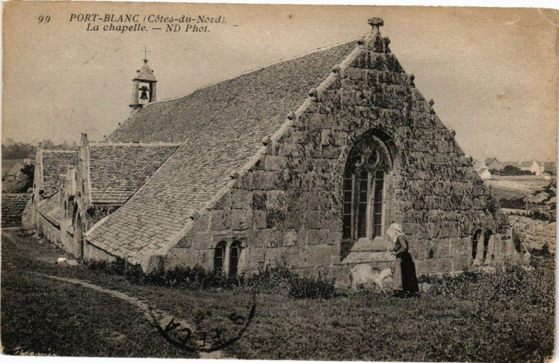 Carte postale ancienne Port Blanc-La Chapelle