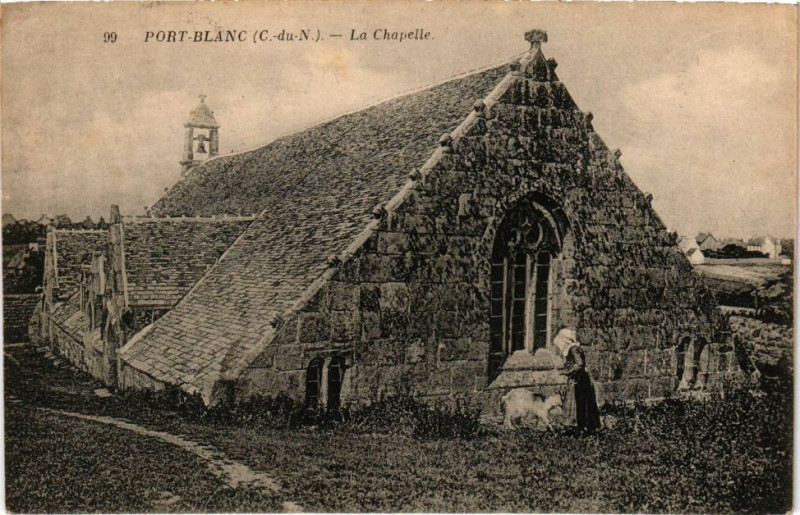 Carte postale ancienne Port Blanc-La Chapelle