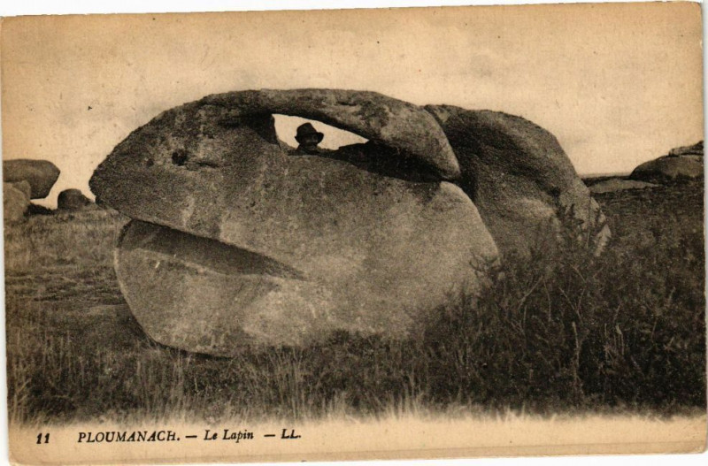 Carte postale ancienne Ploumanach-Le Lapin