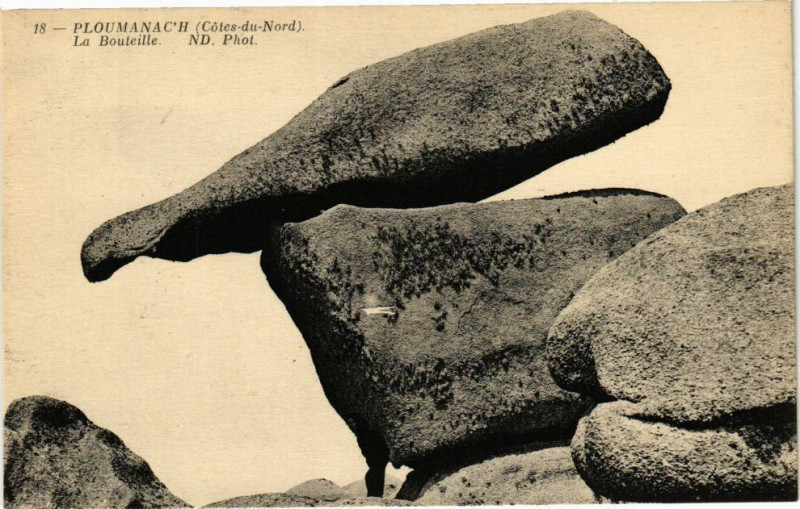 Carte postale ancienne Ploumanach-La Bouteille
