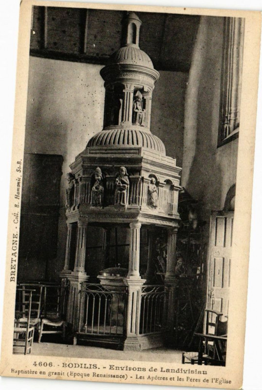 Carte postale ancienne Bodolis-Environs de Landivisiau