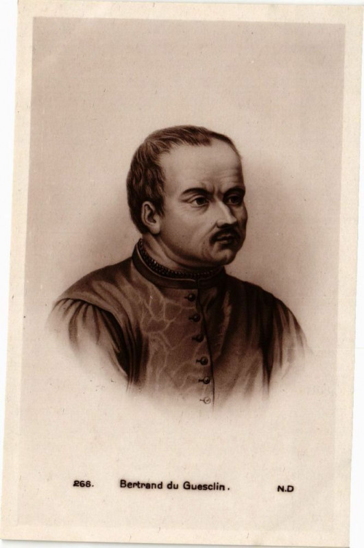 Carte postale ancienne Bertrand du Guesclin
