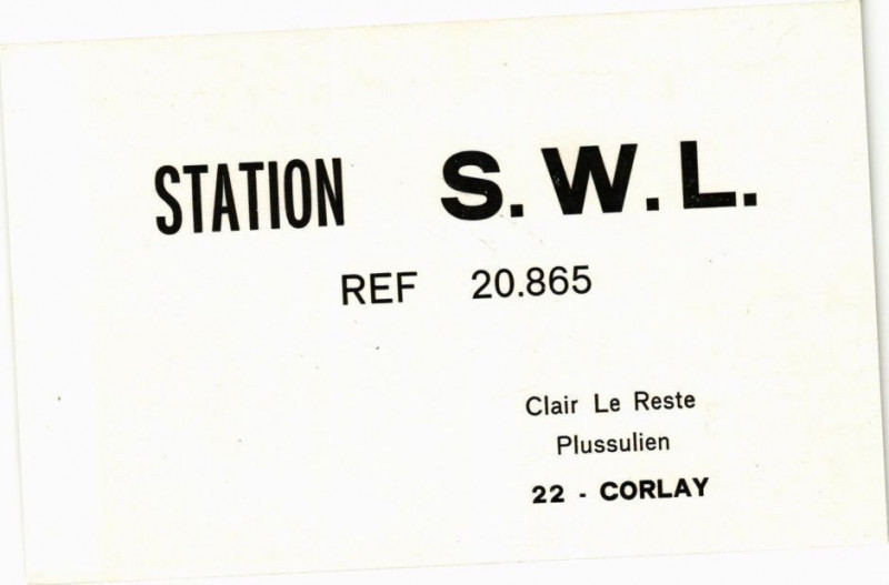 Carte postale ancienne Corlay-Clair Le Reste Plussulien à Plussulien