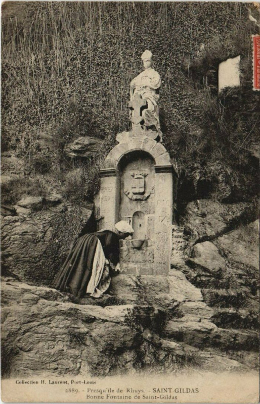 Carte postale ancienne Presquile de Rhuys - Saint-Gildas Folklore