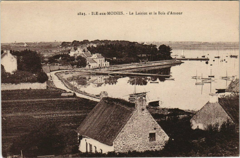 Carte postale ancienne Ile-aux-Moines Le Lairiot à Île-aux-Moines