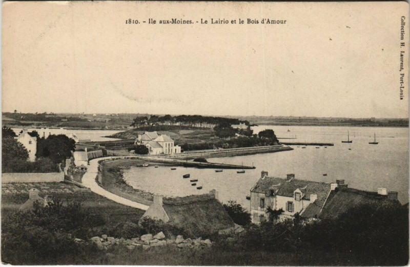 Carte postale ancienne Ile-aux-Moines Le Lairio à Île-aux-Moines