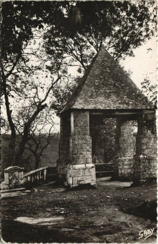 Carte postale ancienne Le Faouet Sainte-Barbe