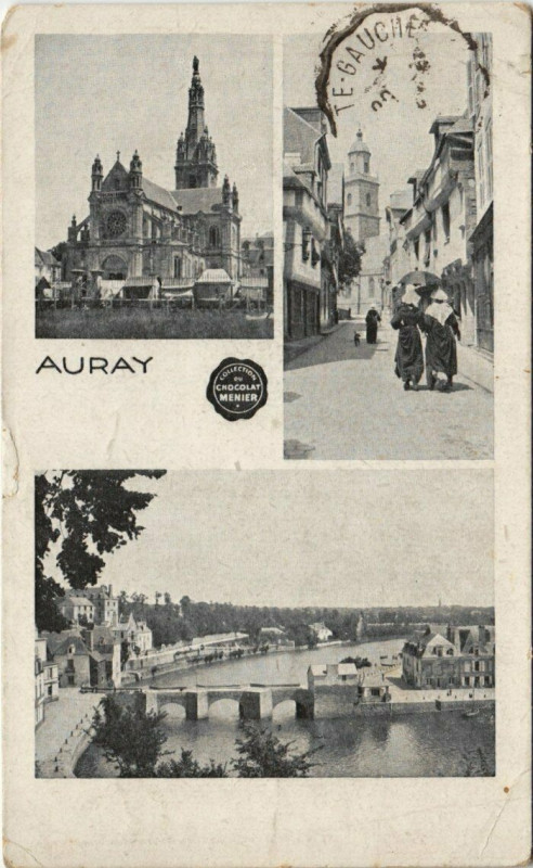 Carte postale ancienne Auray à Auray
