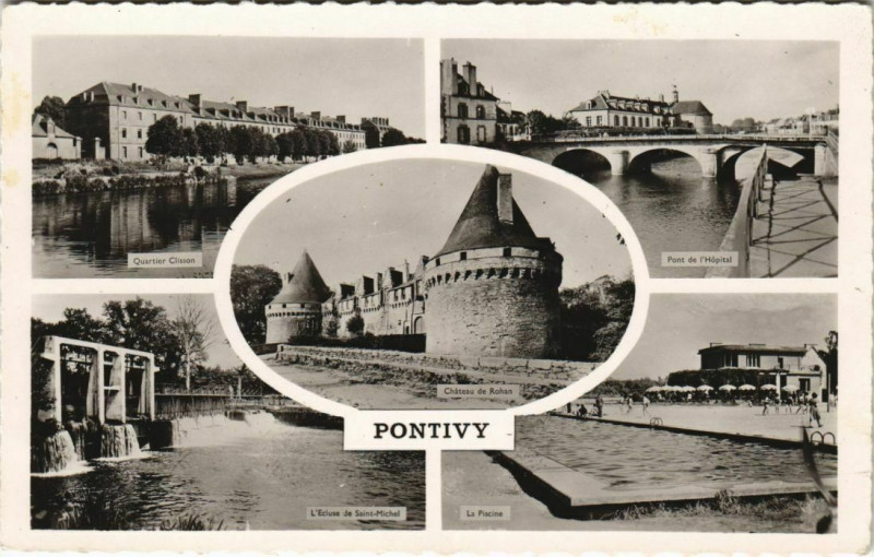 Carte postale ancienne Pontivy à Pontivy