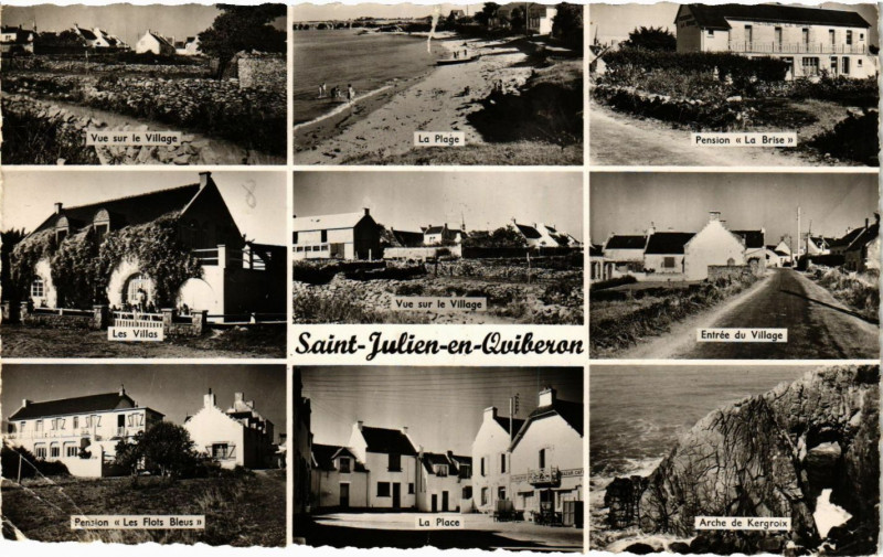 Carte postale ancienne Saint-Julien en Quiberan