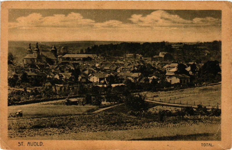 Carte postale ancienne Saint-Avold - Total