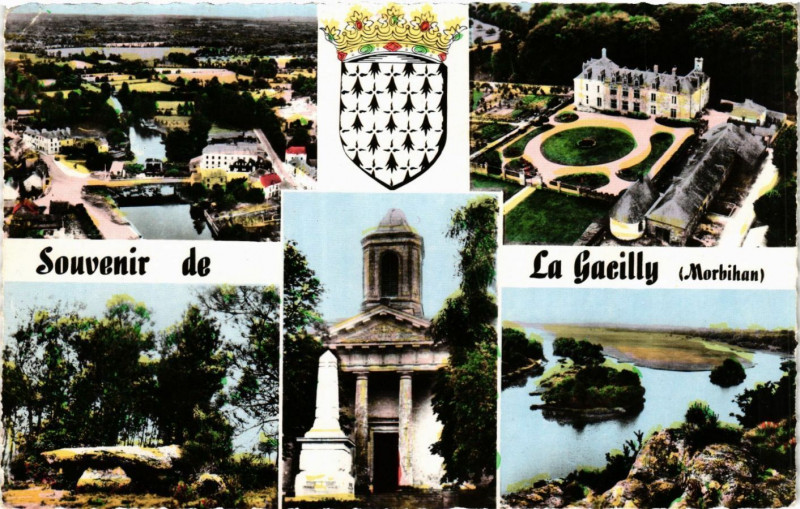 Carte postale ancienne Souvenir de la Cacille