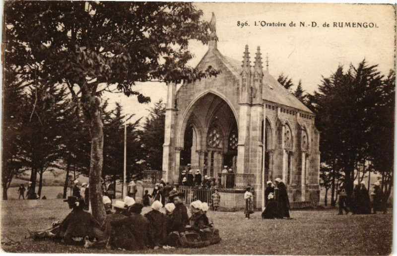 Carte postale ancienne L'Oratoire de N.-D. de Rumengo