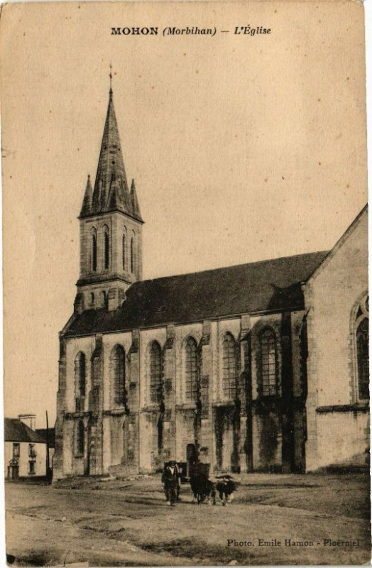 Carte postale ancienne L'Eglise à Mohon