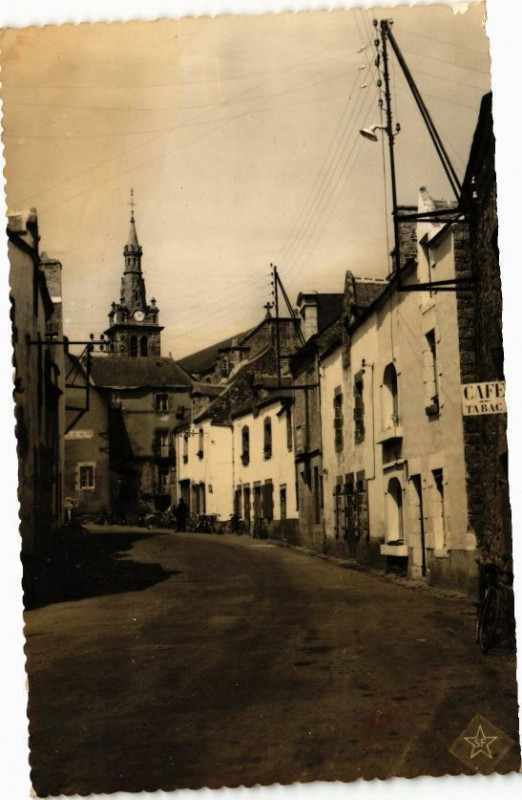 Carte postale ancienne Paaule - Rue de Redon