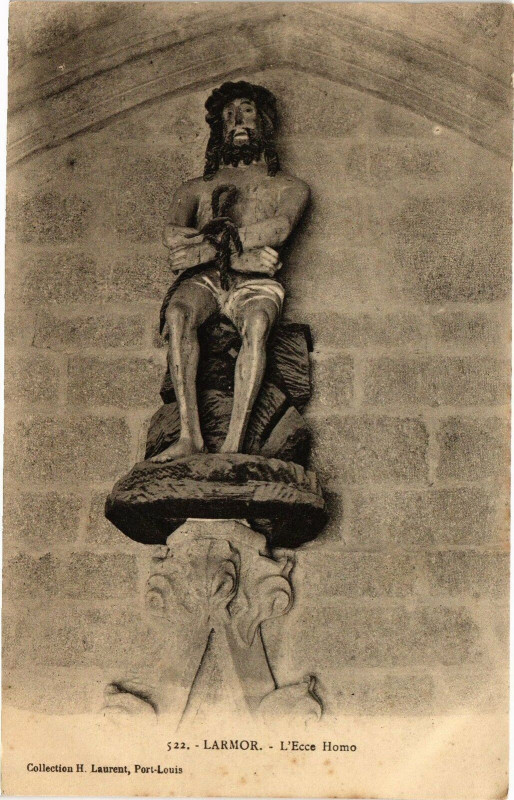Carte postale ancienne Larmor - L'Ecce Homo