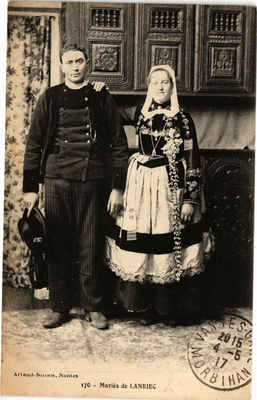 Carte postale ancienne Maries de Lanriec