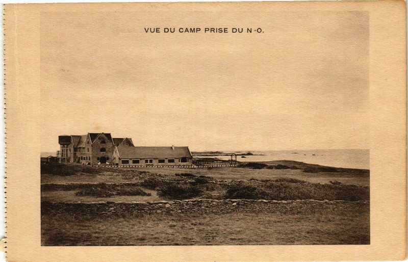 Carte postale ancienne Vue du Camp Prise du N.-O