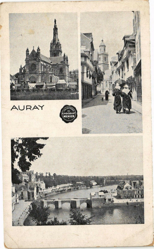 Carte postale ancienne Auray à Auray