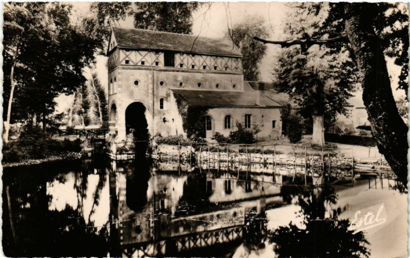 Carte postale ancienne Olivet - Le Moulin des Béchets à Olivet