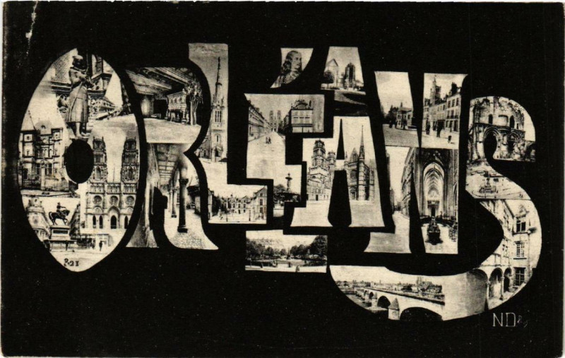 Carte postale ancienne Orleans à Orléans