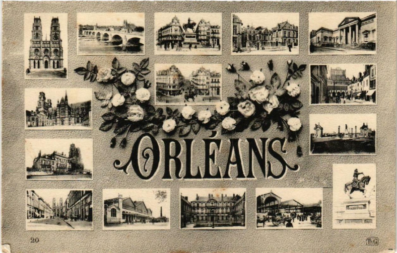 Carte postale ancienne Orleans à Orléans