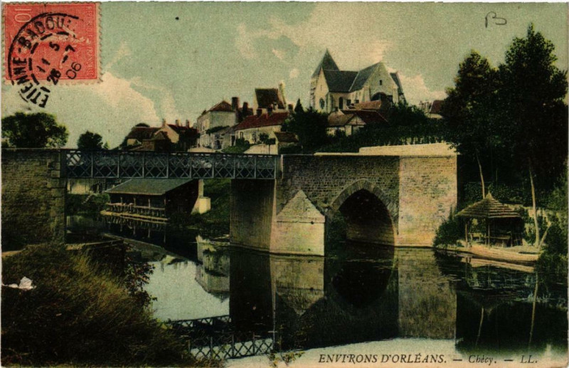 Carte postale ancienne Checy à Chécy