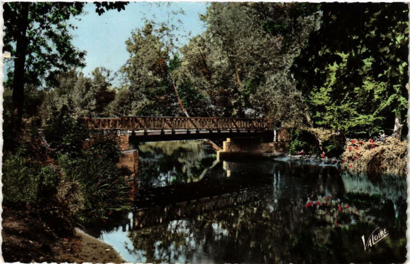 Carte postale ancienne Olivet Paysage du Loiret à Olivet