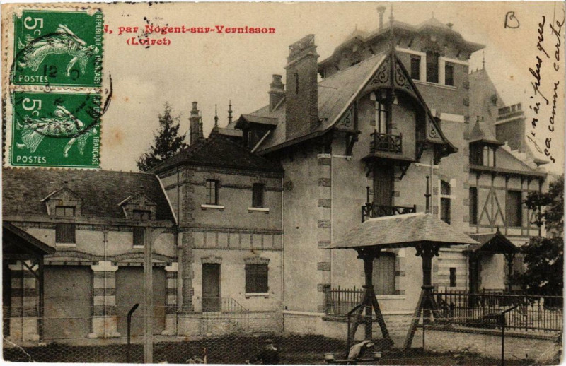 Carte postale ancienne La Manderie par Nogent-sur-Vernisson à Nogent-sur-Vernisson