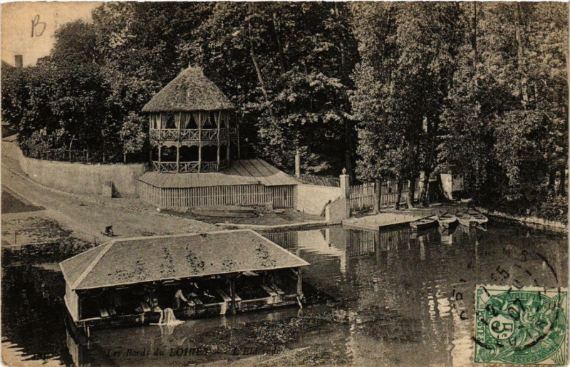 Carte postale ancienne Les Bords du Loiret L'Eldorado