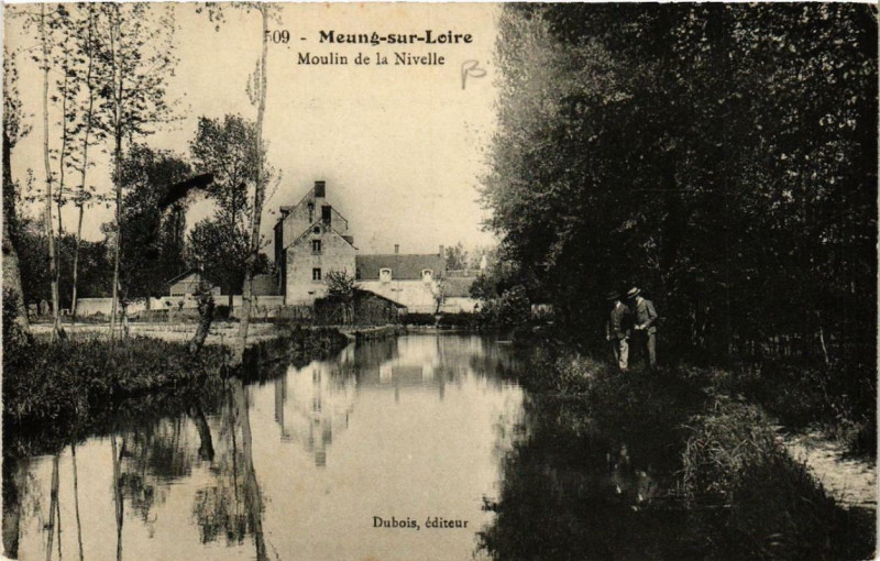 Carte postale ancienne Meung-sur-Loire Moulin de la Nivelle à Meung-sur-Loire